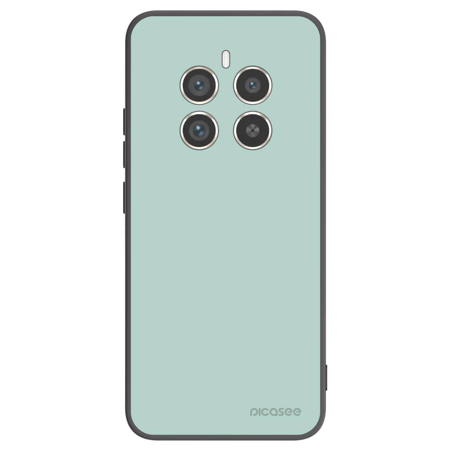 Picasee silikonowe czarne etui na Realme 12 Pro 5G - Pastel Charm