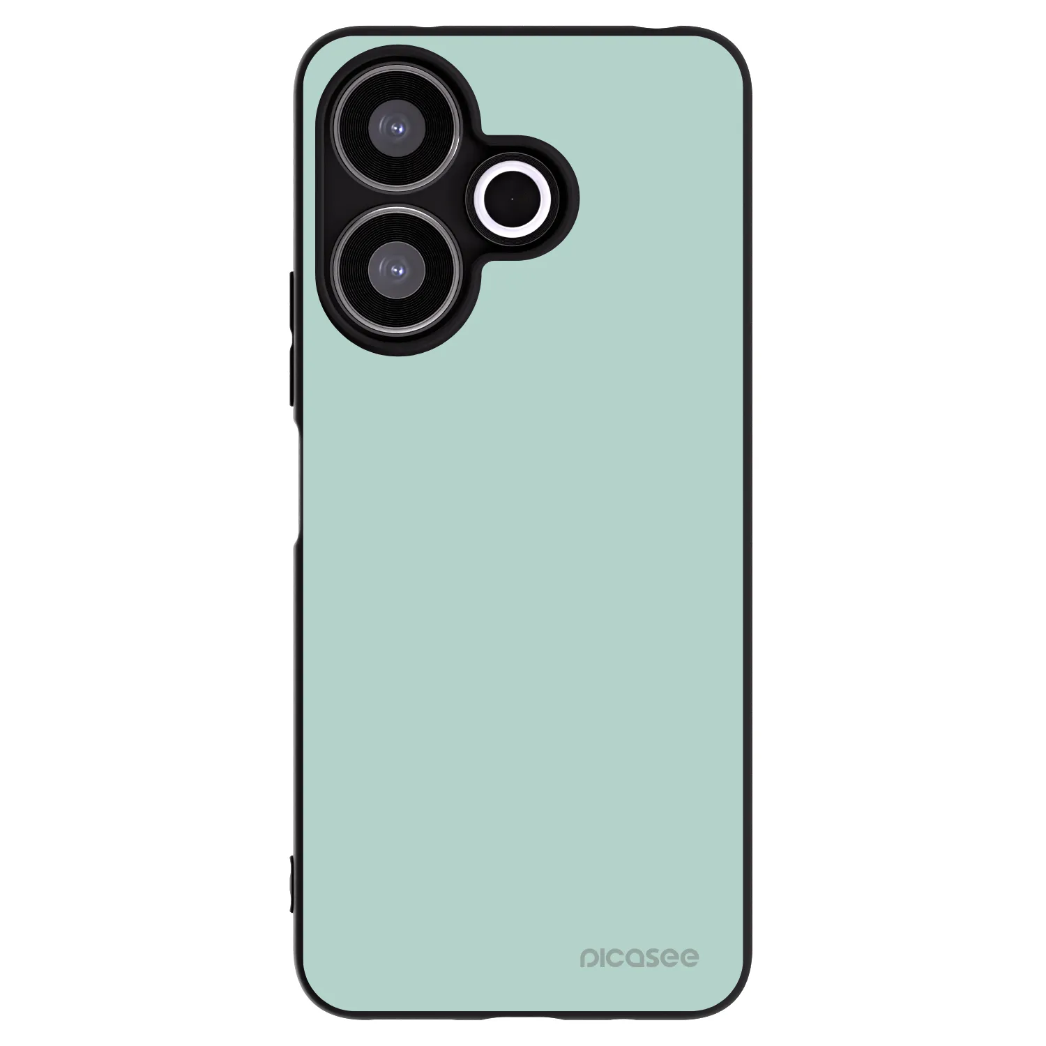 Picasee silikonowe czarne etui na Xiaomi Redmi 13 4G - Pastel Charm