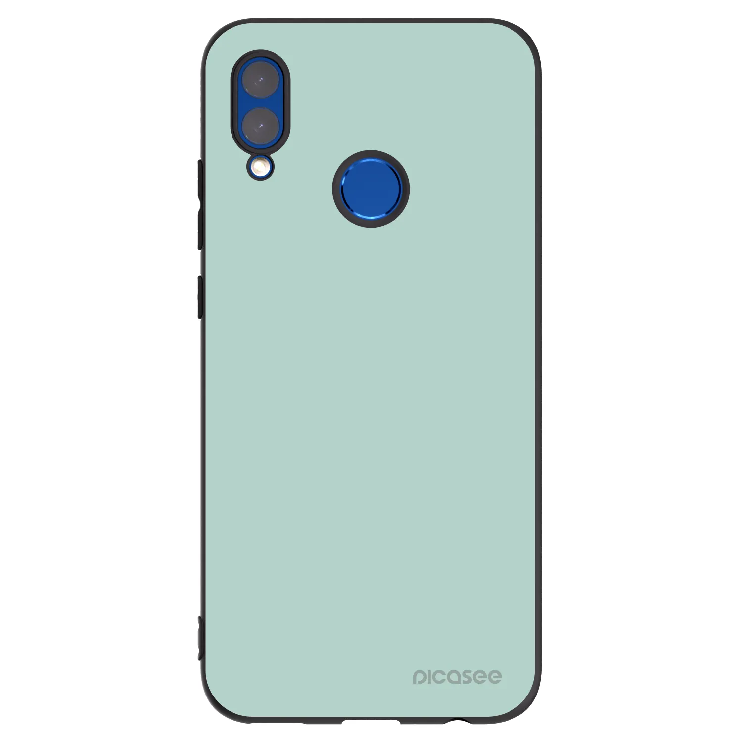 Picasee silikonowe czarne etui na Huawei P Smart 2019 - Pastel Charm