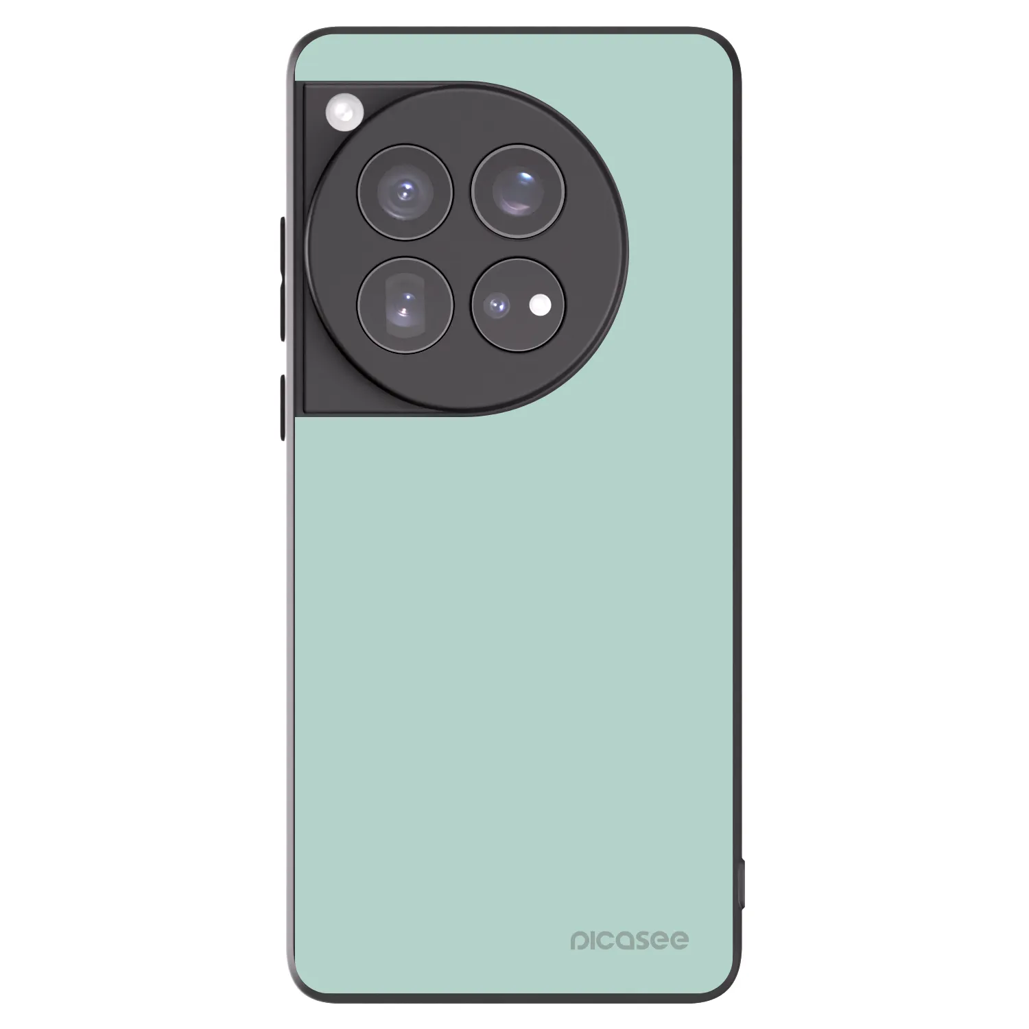 Picasee silikonowe czarne etui na OnePlus 12 5G - Pastel Charm