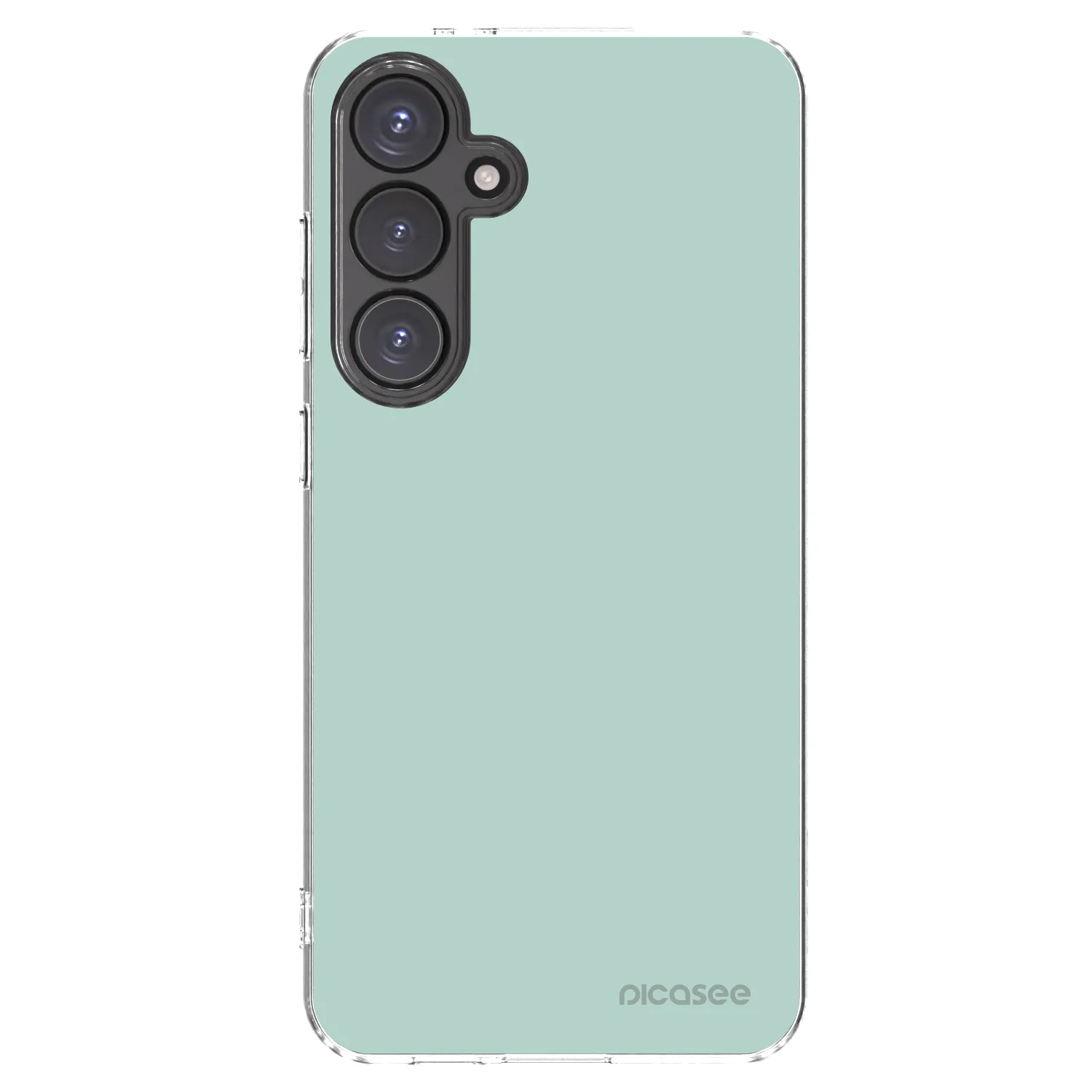 Picasee silikonowe przeźroczyste etui na Samsung Galaxy S24 FE S721B - Pastel Charm
