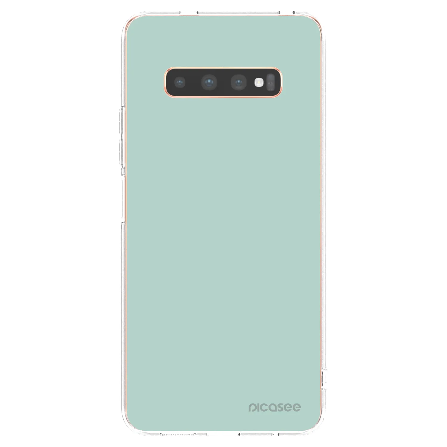 Picasee silikonowe przeźroczyste etui na Samsung Galaxy S10 Plus G975 - Pastel Charm