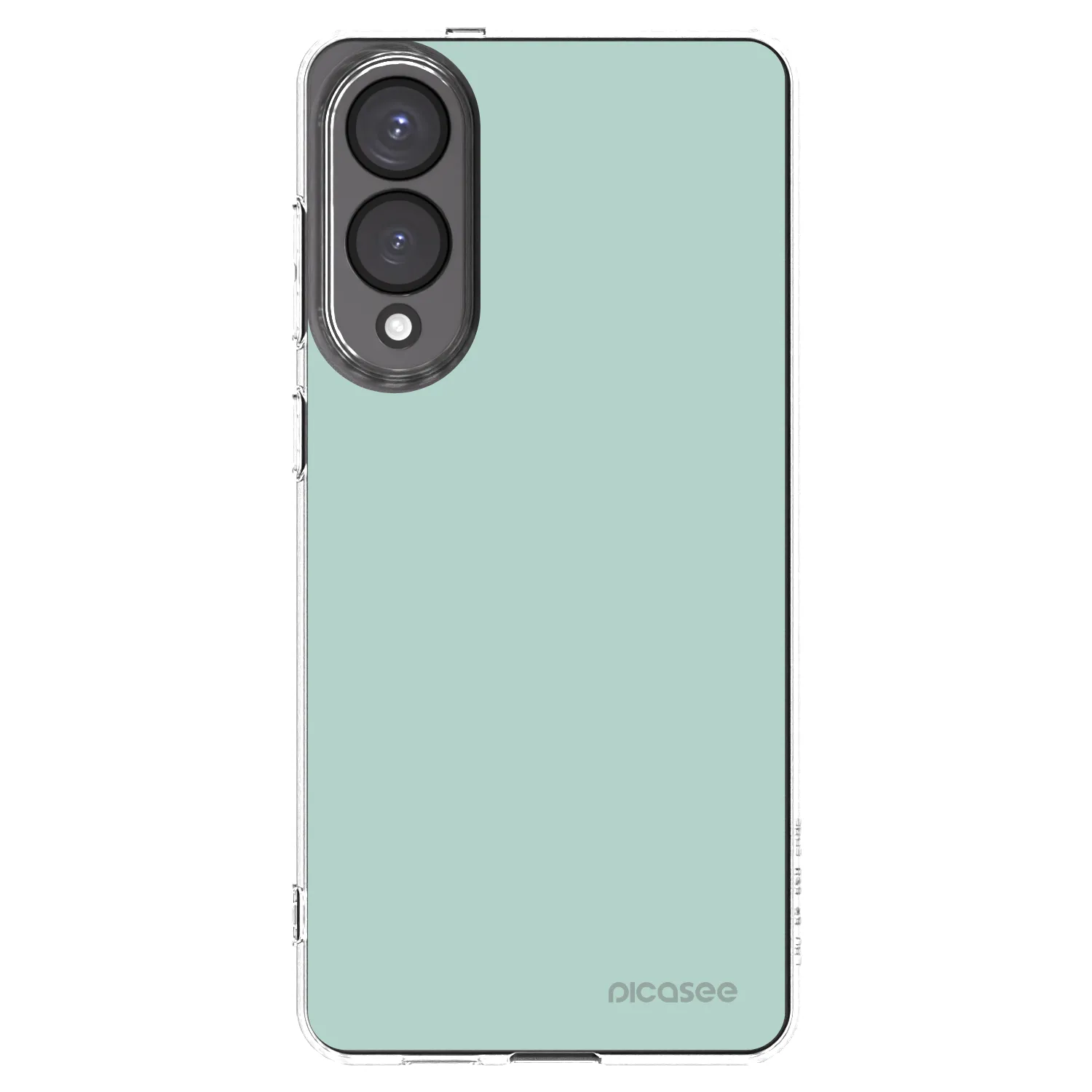 Picasee silikonowe przeźroczyste etui na Samsung Galaxy S25 Edge 5G - Pastel Charm