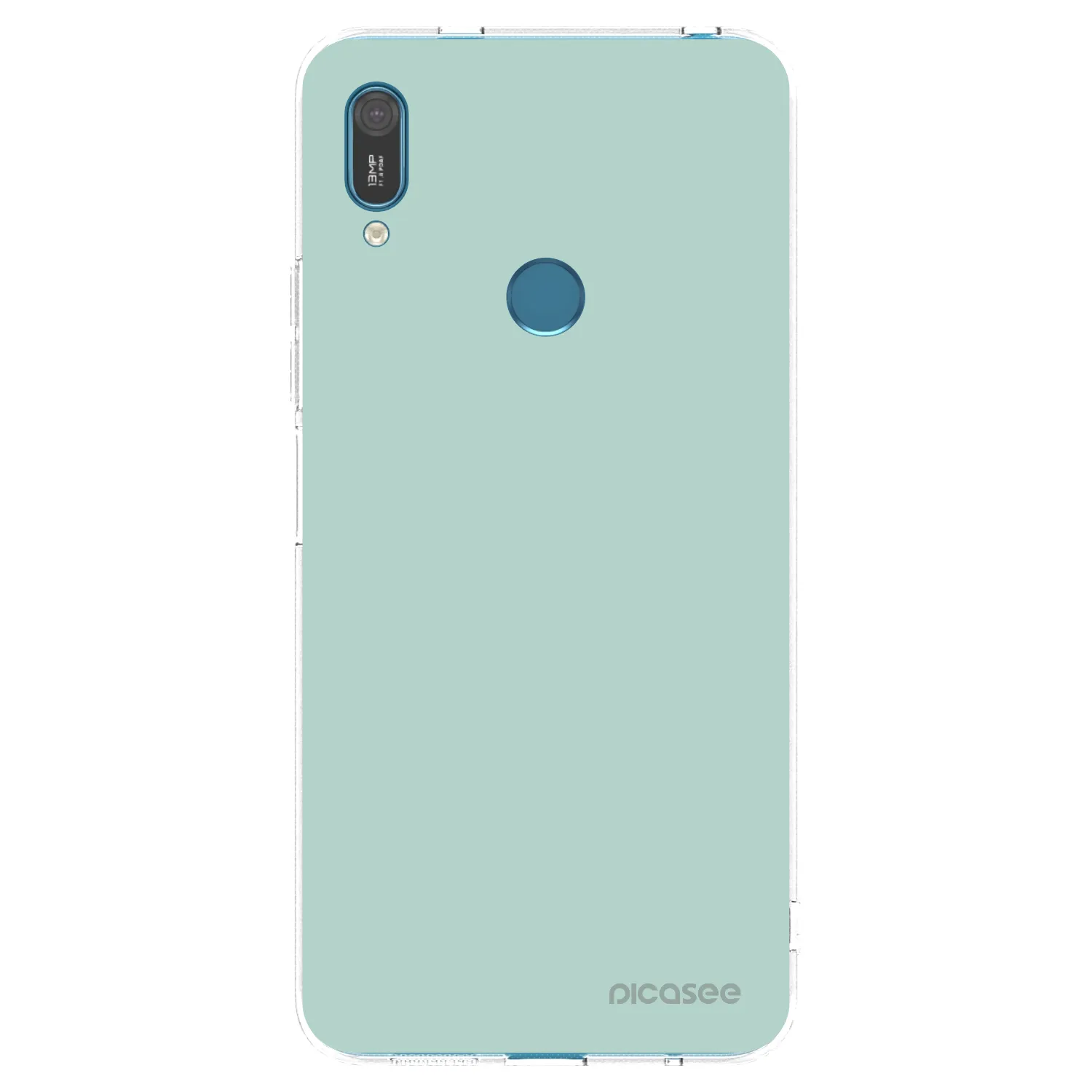 Picasee silikonowe przeźroczyste etui na Huawei Y7 2019 - Pastel Charm
