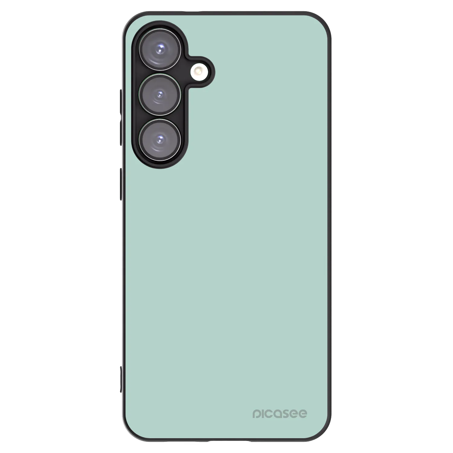 Picasee silikonowe czarne etui na Samsung Galaxy S25+ 5G - Pastel Charm
