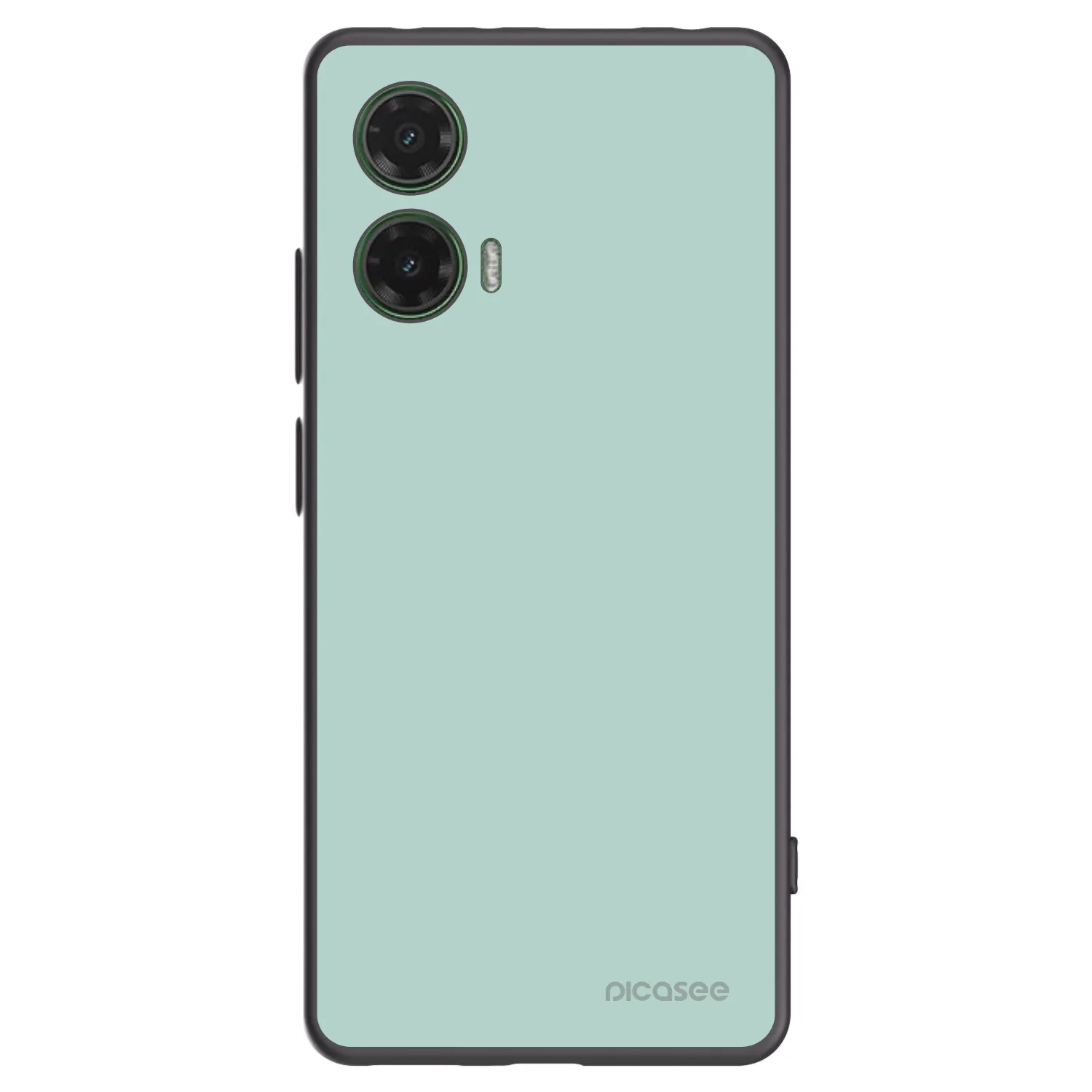 Picasee silikonowe czarne etui na Motorola Moto G35 5G - Pastel Charm