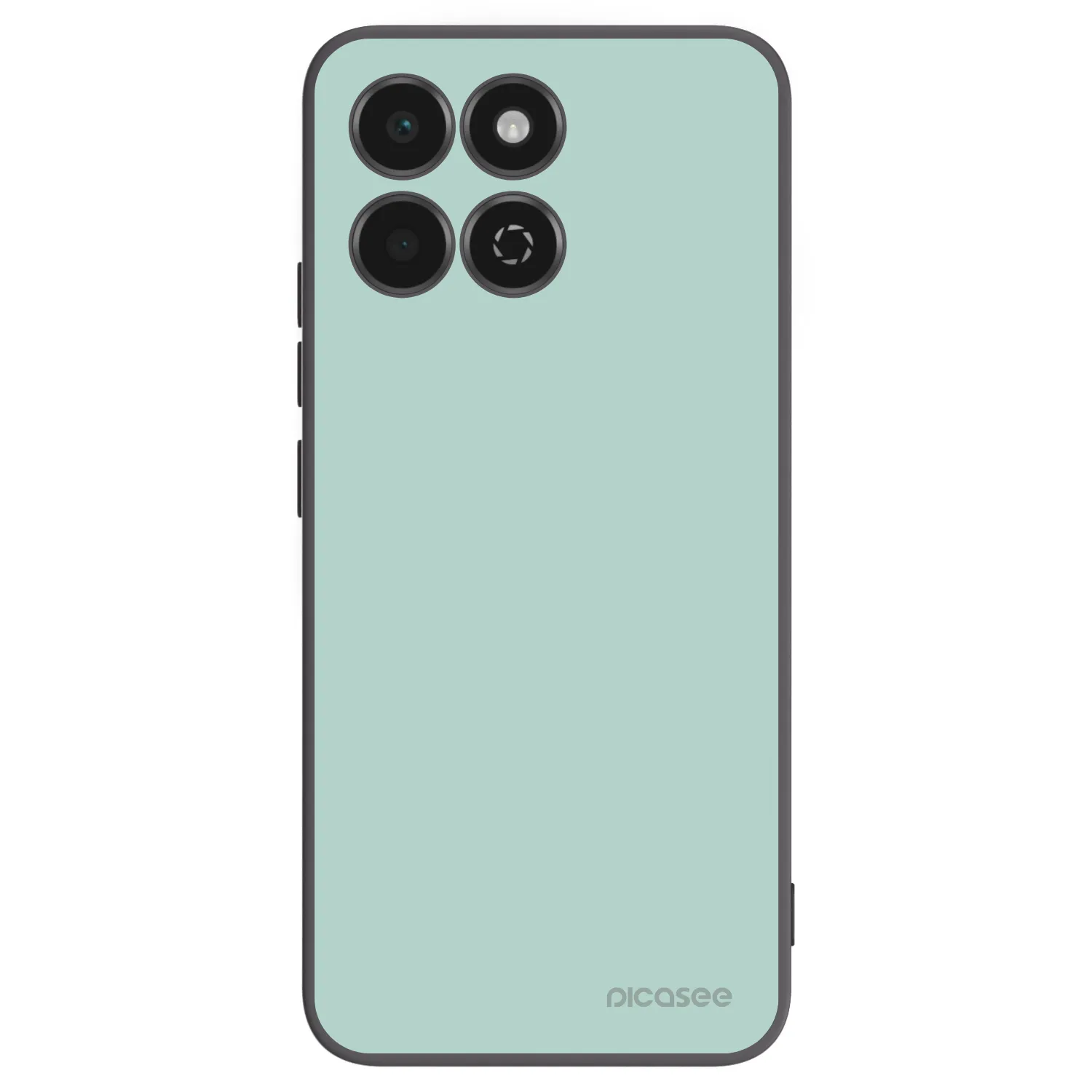 Picasee silikonowe czarne etui na Honor 200 Smart 5G - Pastel Charm
