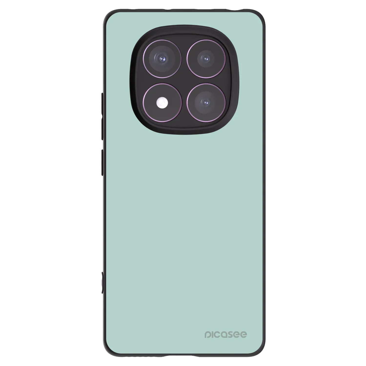 Picasee silikonowe czarne etui na Xiaomi Redmi Note 14 Pro 4G - Pastel Charm