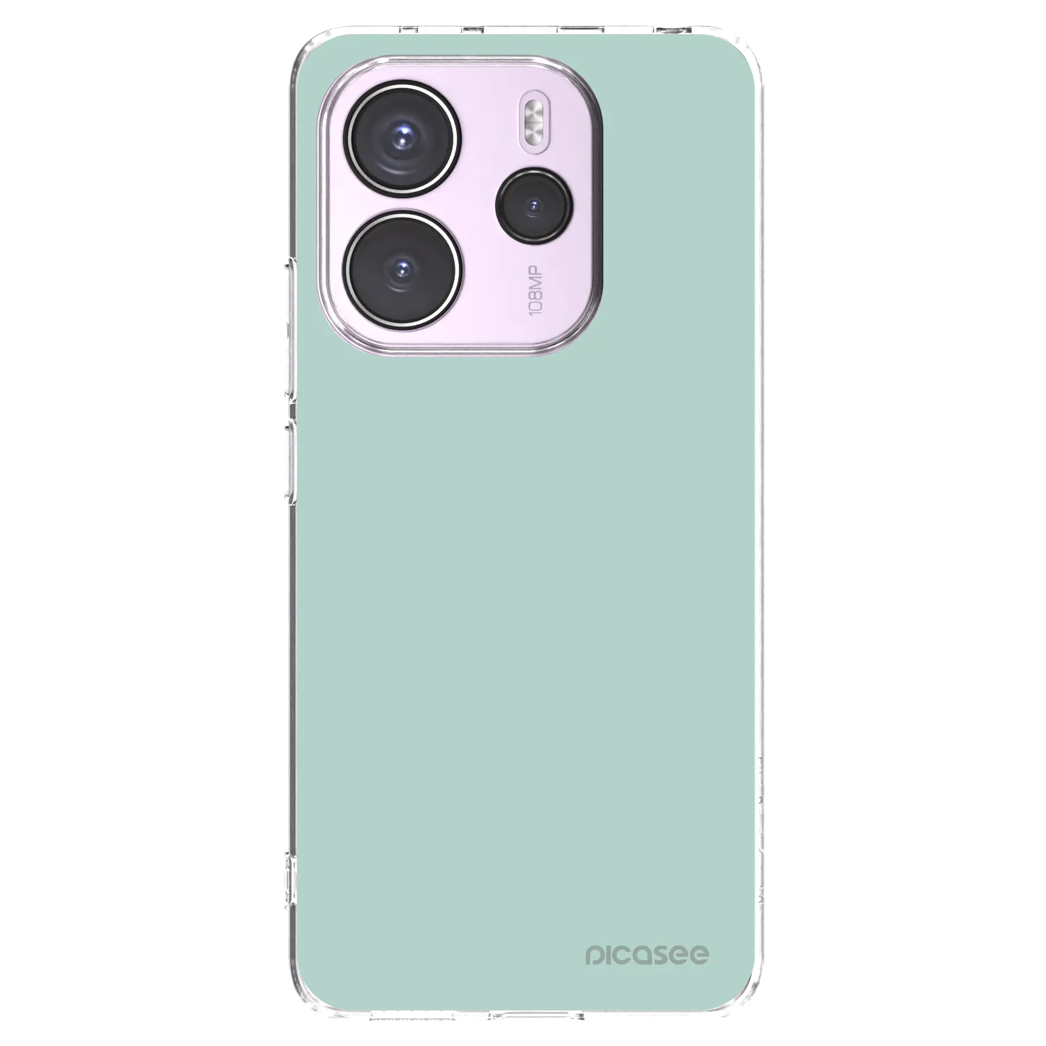 Picasee silikonowe przeźroczyste etui na Xiaomi Redmi Note 14 4G - Pastel Charm