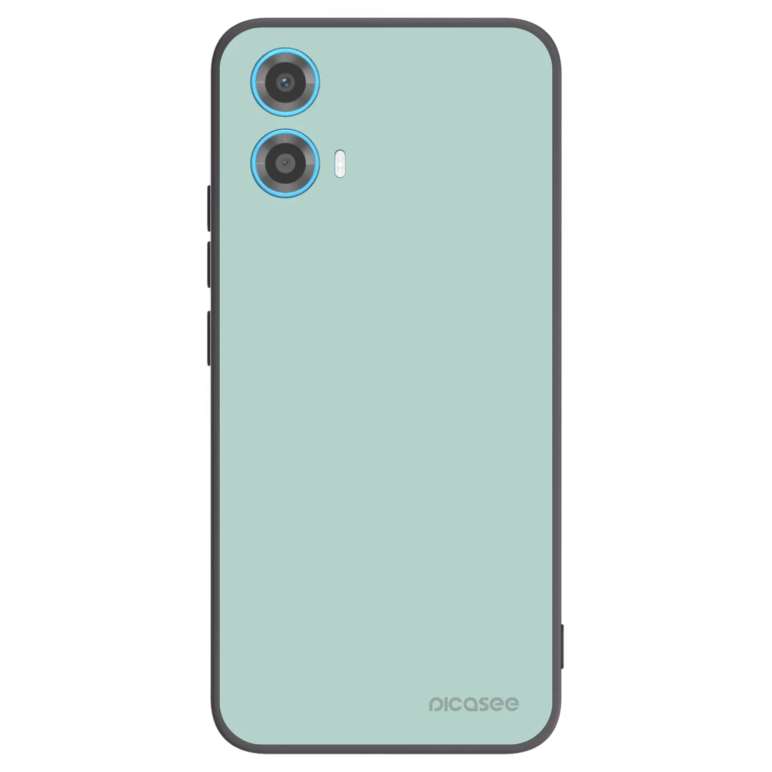 Picasee silikonowe czarne etui na Motorola Moto G34 5G - Pastel Charm