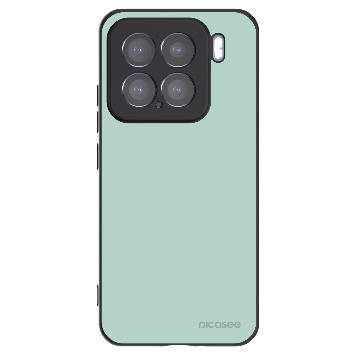 Picasee silikonowe czarne etui na Xiaomi 15 - Pastel Charm