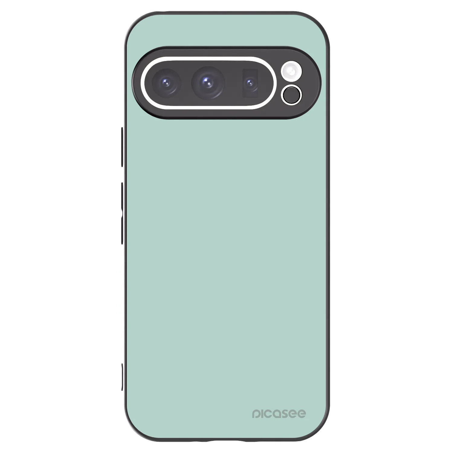 Picasee silikonowe czarne etui na Google Pixel 9 Pro - Pastel Charm