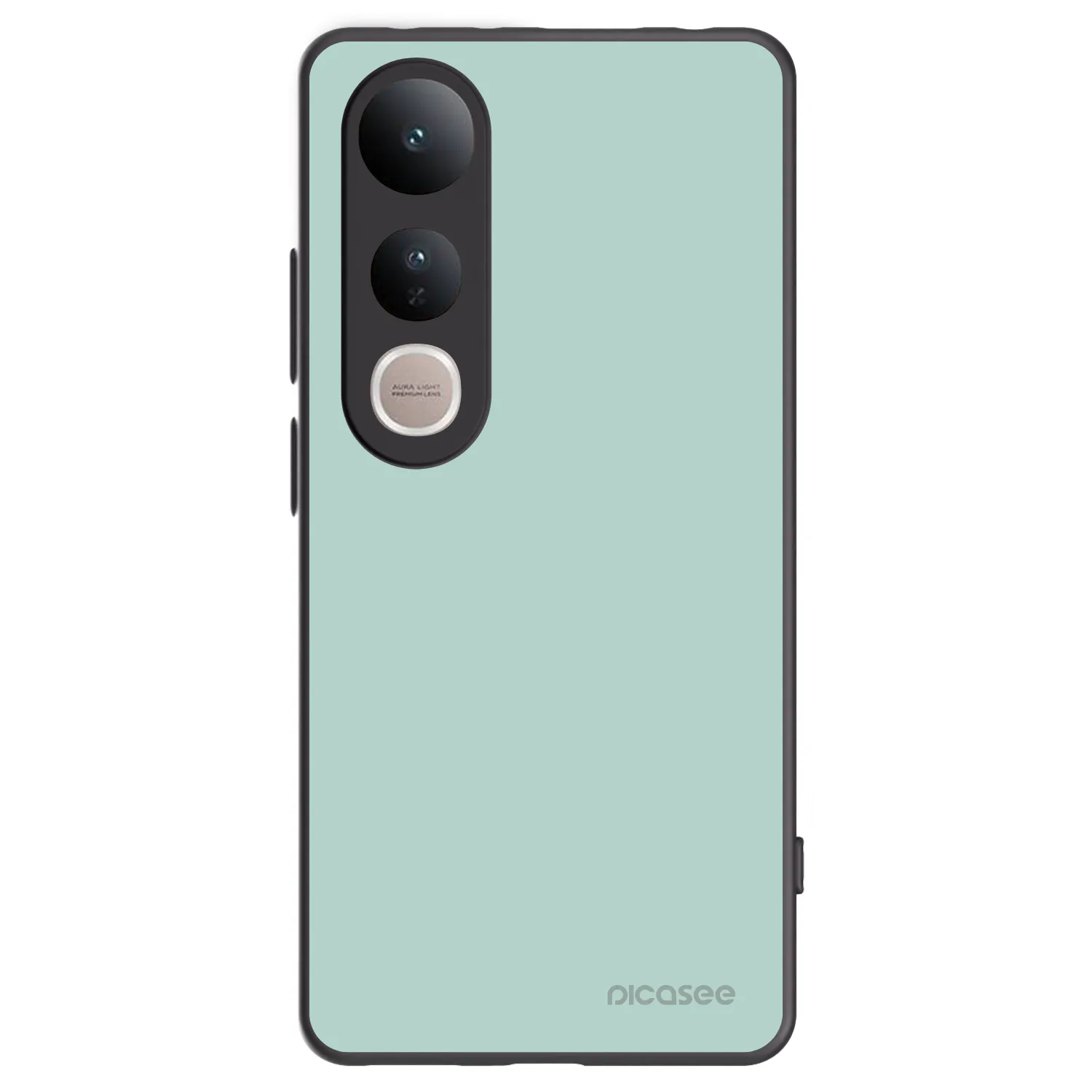Picasee silikonowe czarne etui na Vivo V50 Lite 5G - Pastel Charm