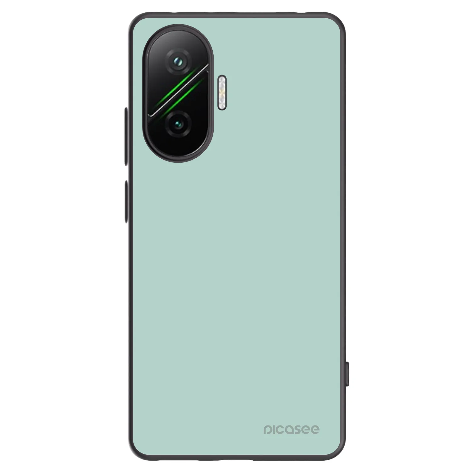 Picasee silikonowe czarne etui na Xiaomi Poco F7 5G - Pastel Charm