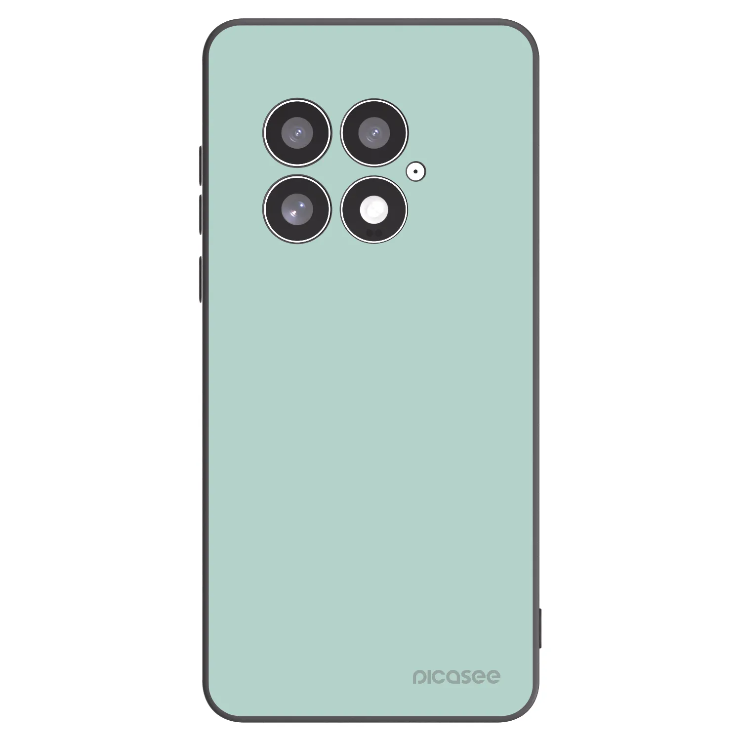 Picasee silikonowe czarne etui na OnePlus 13 5G - Pastel Charm