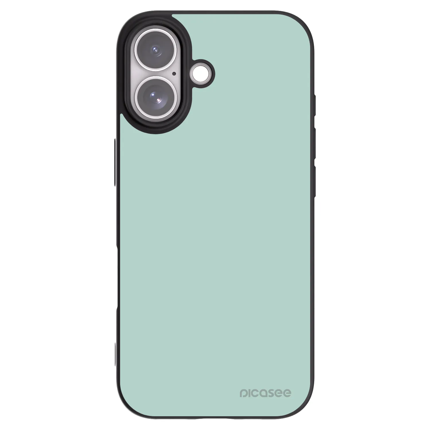 Picasee silikonowe czarne etui na Apple iPhone 17 - Pastel Charm