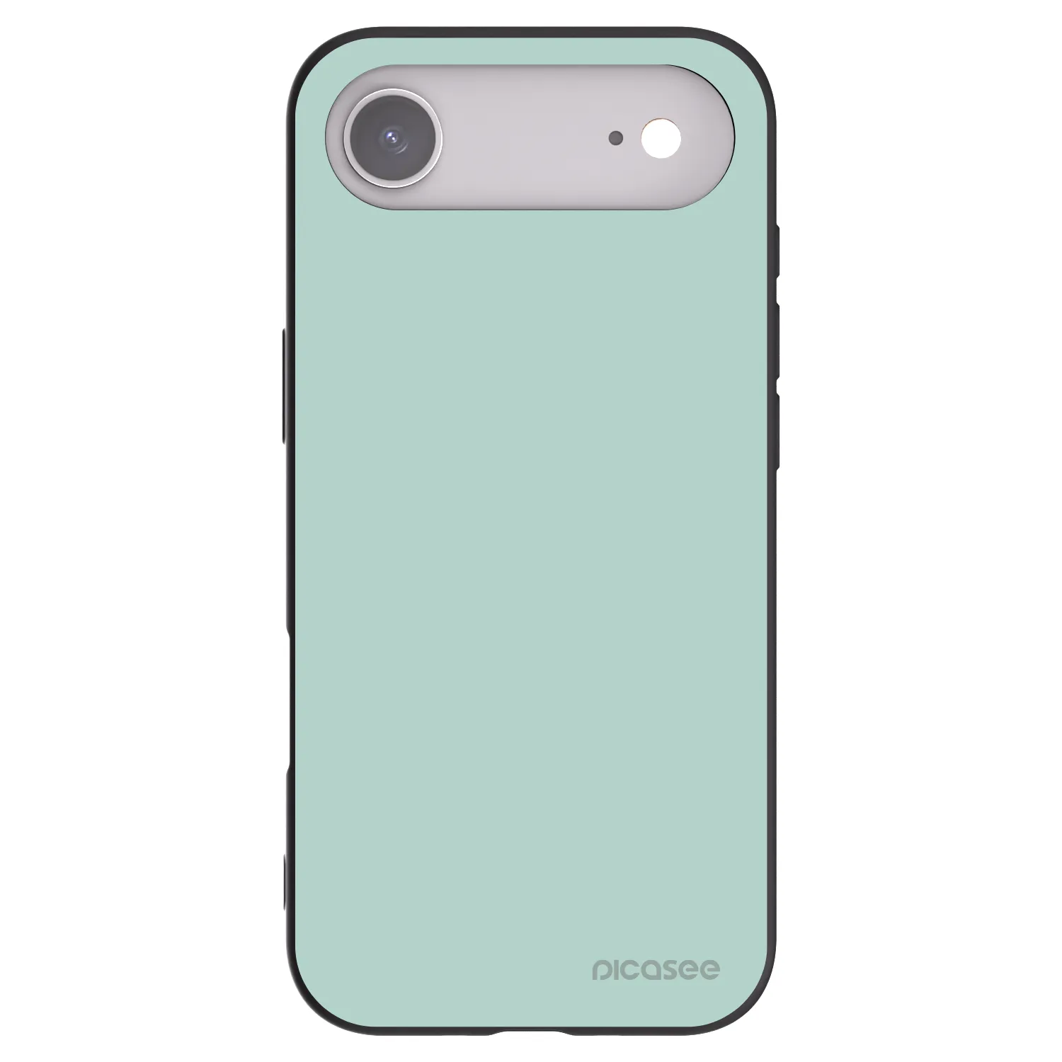 Picasee silikonowe czarne etui na Apple iPhone Air - Pastel Charm
