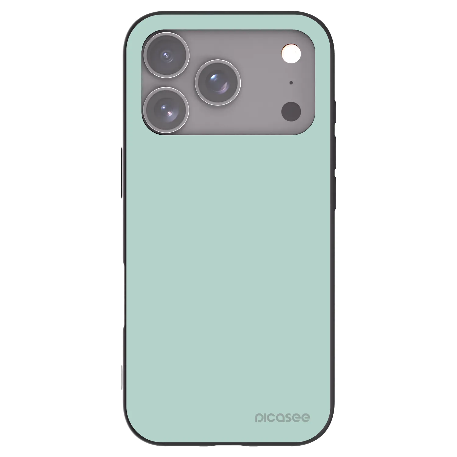Picasee silikonowe czarne etui na Apple iPhone 17 Pro - Pastel Charm