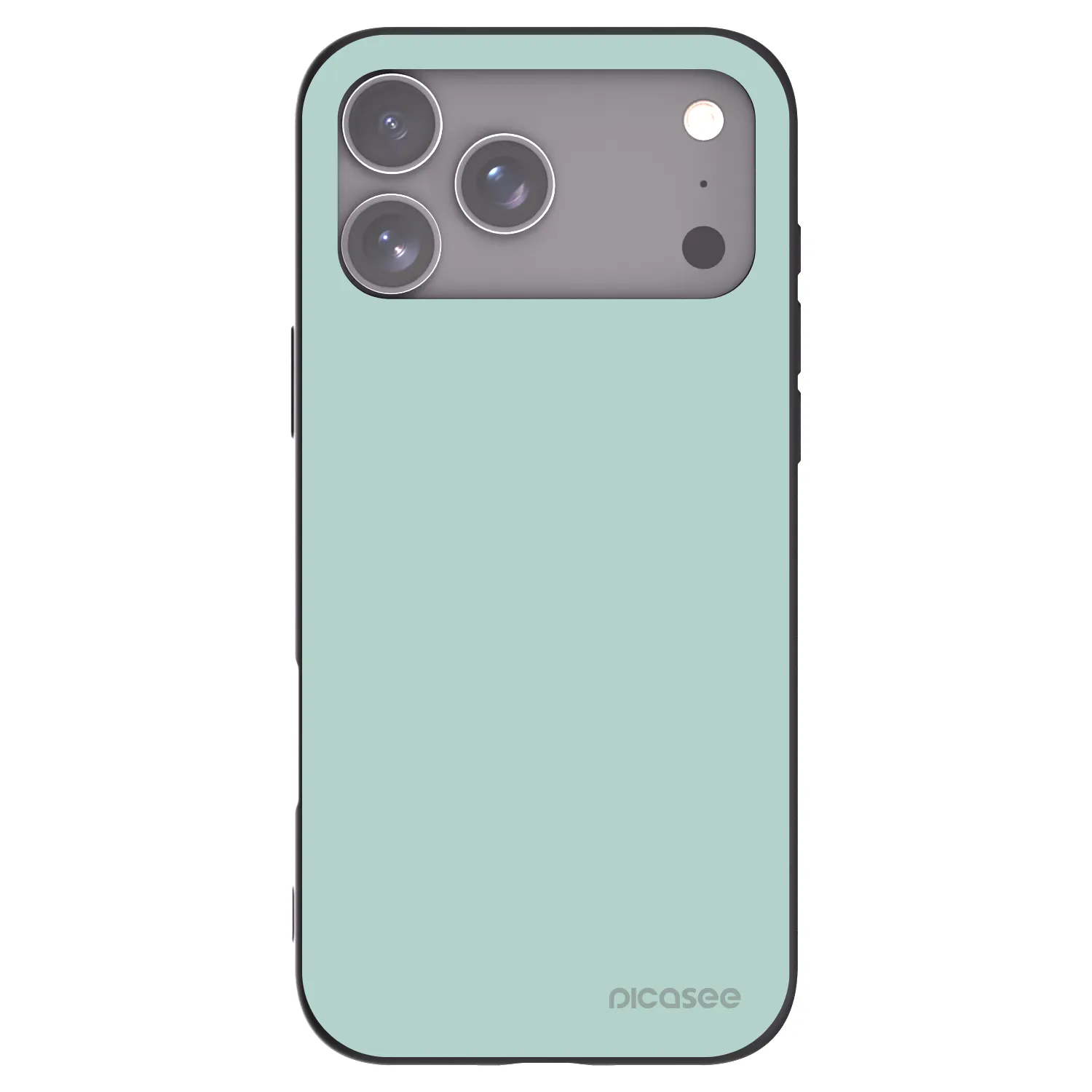 Picasee silikonowe czarne etui na Apple iPhone 17 Pro Max - Pastel Charm