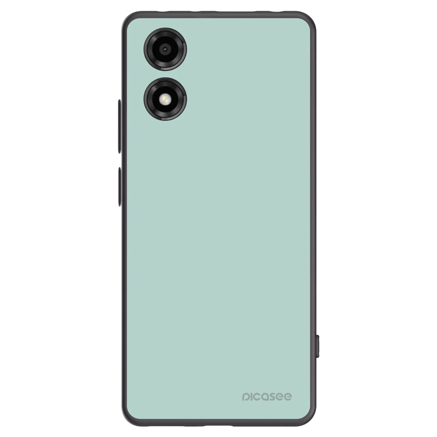 Picasee silikonowe czarne etui na Motorola Moto E14 - Pastel Charm