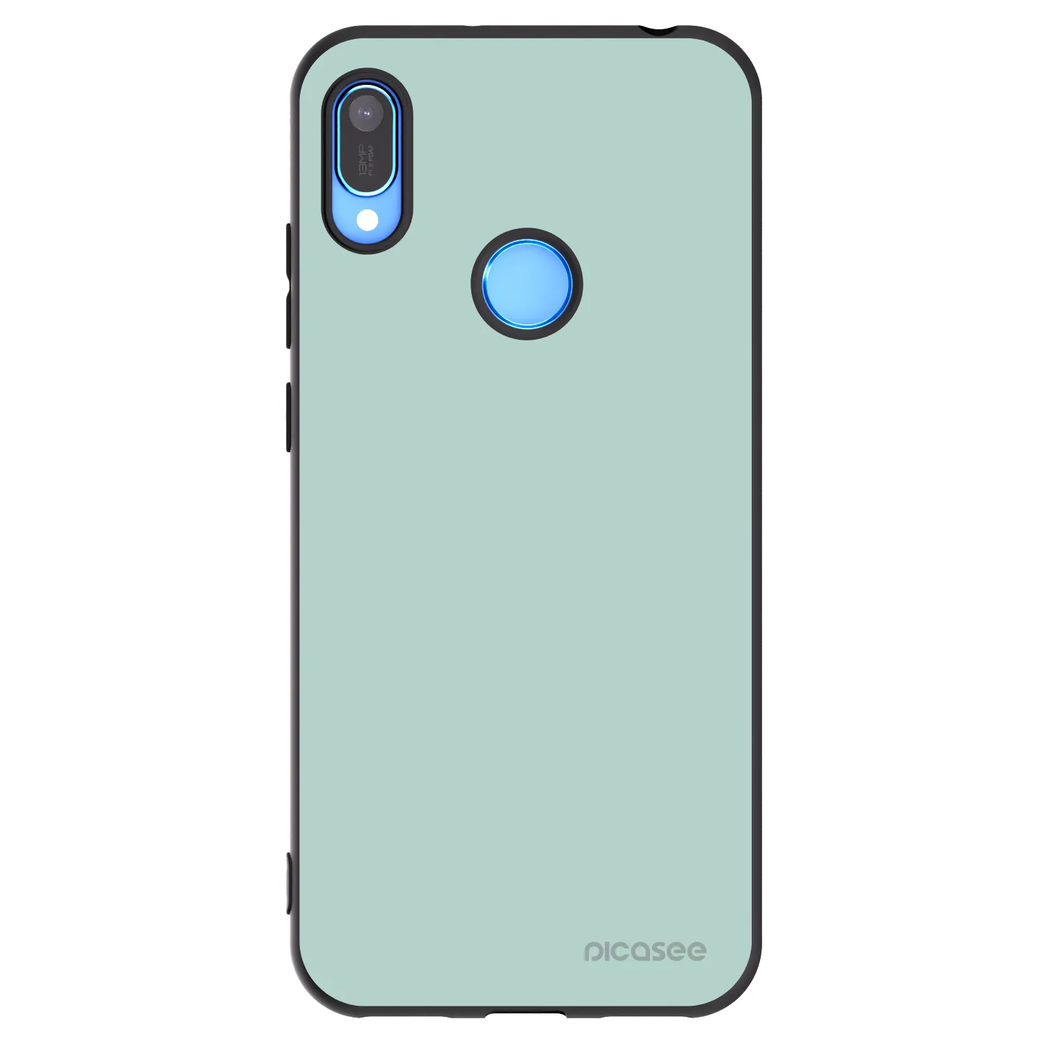 Picasee silikonowe czarne etui na Huawei Y6 2019 - Pastel Charm