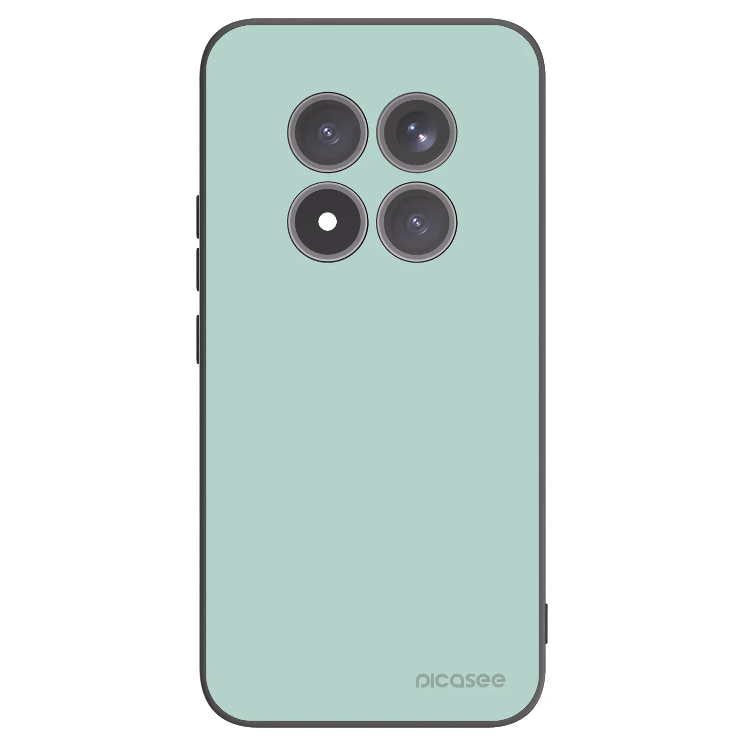 Picasee silikonowe czarne etui na Xiaomi Redmi Note 15 Pro+ - Pastel Charm