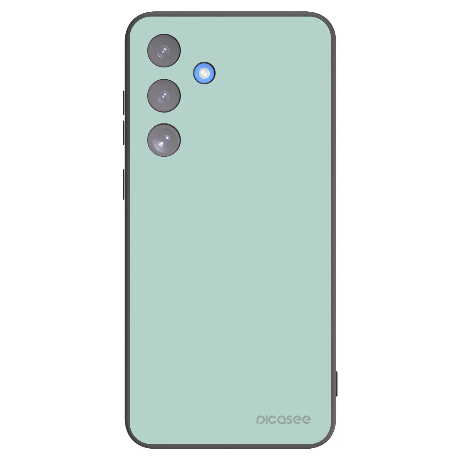 Picasee silikonowe czarne etui na Samsung Galaxy S25 FE 5G - Pastel Charm