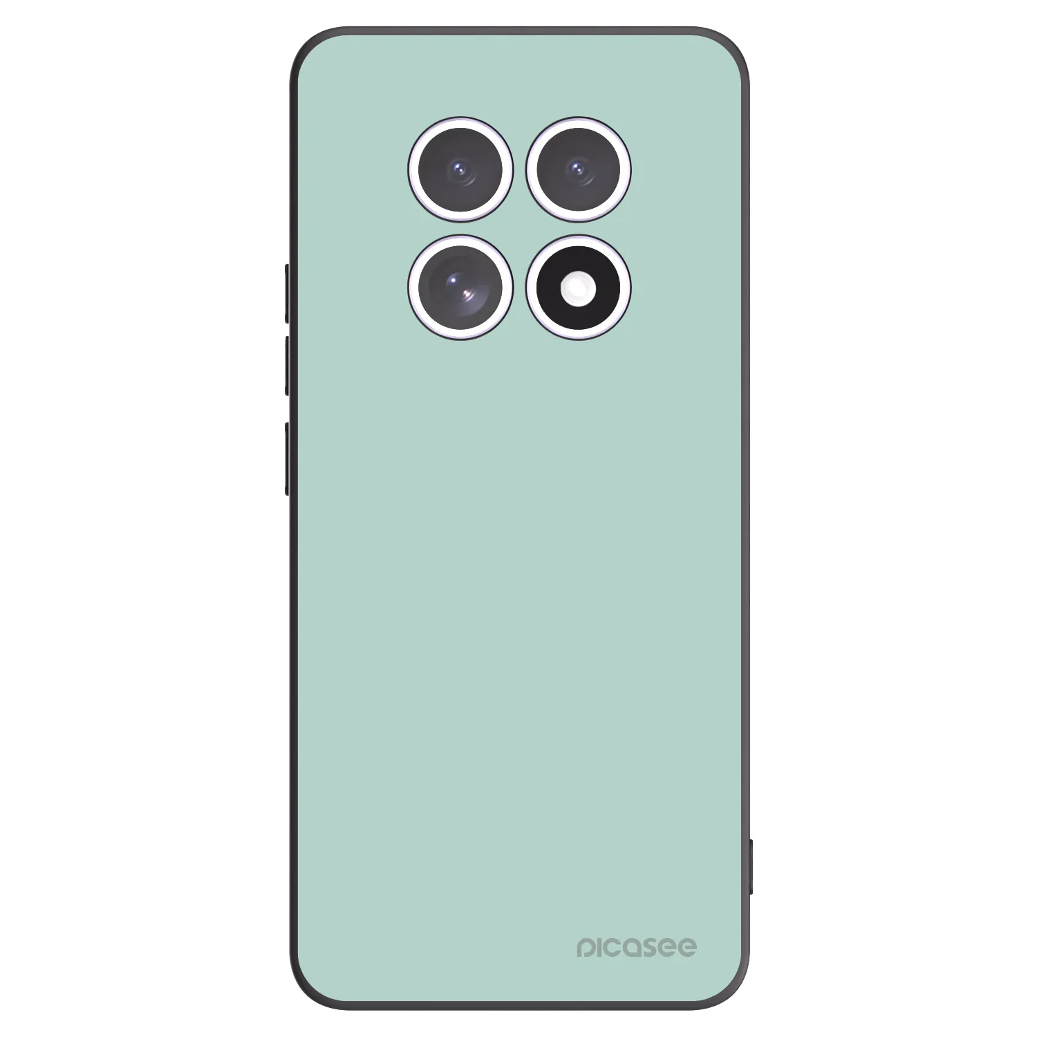 Picasee silikonowe czarne etui na Xiaomi Redmi Note 15 4G - Pastel Charm