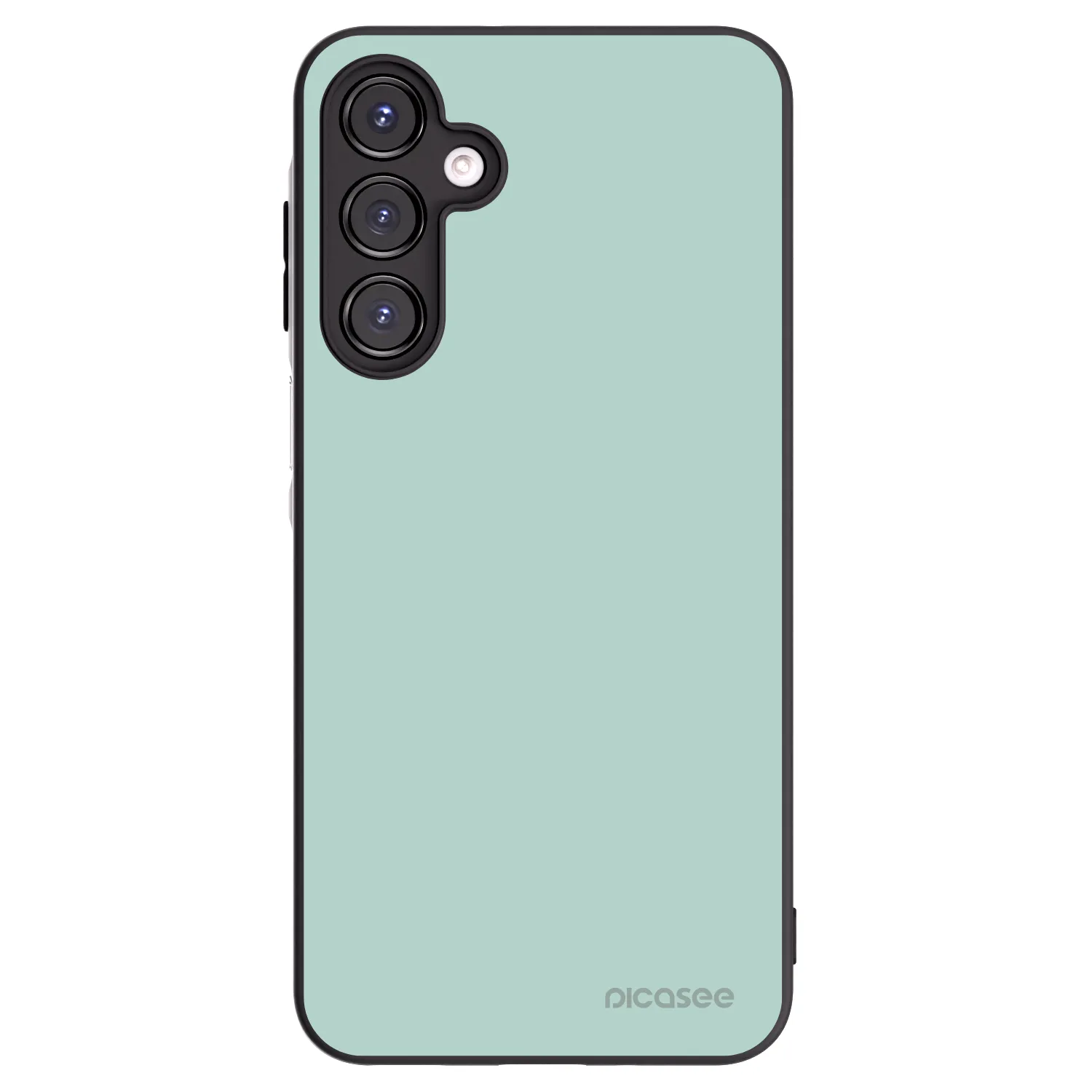 Picasee silikonowe czarne etui na Samsung Galaxy A16 4G - Pastel Charm
