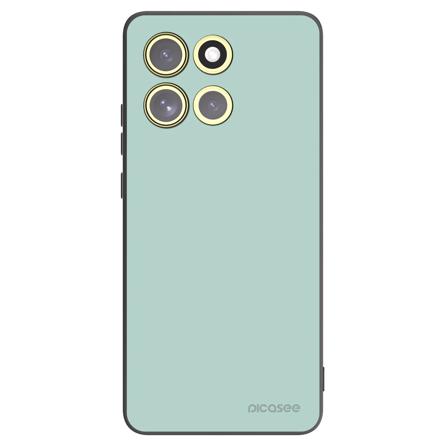 Picasee silikonowe czarne etui na Motorola Moto G86 Power 5G - Pastel Charm