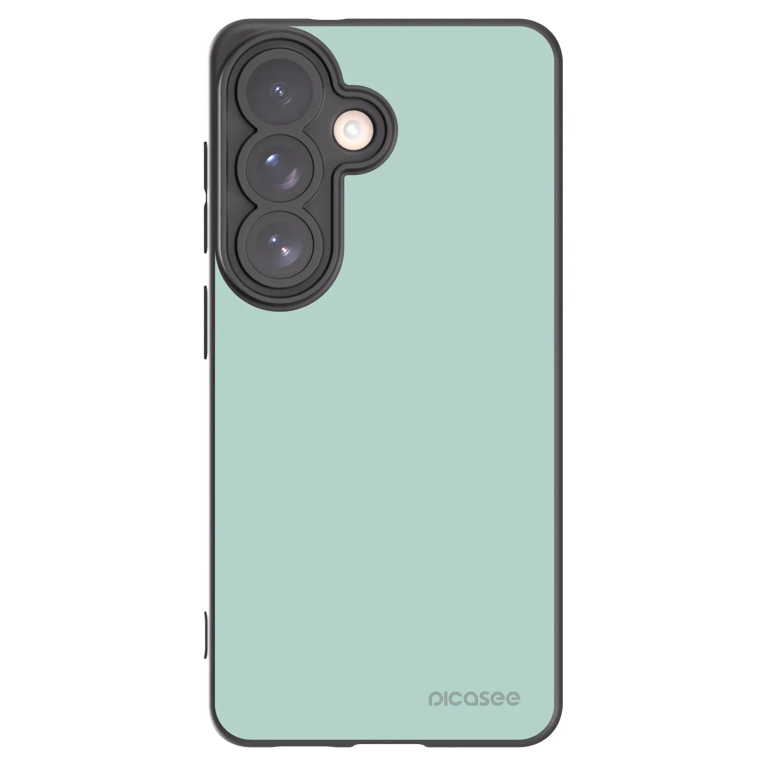 Picasee silikonowe czarne etui na Samsung Galaxy S26 - Pastel Charm