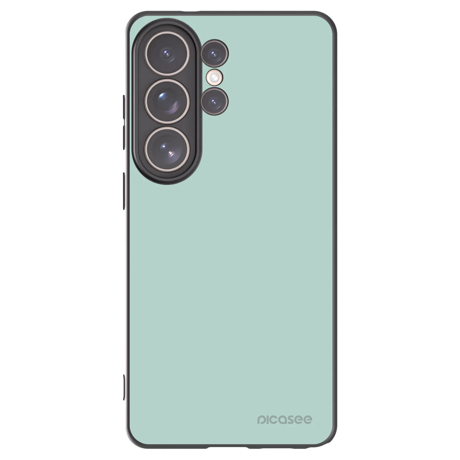 Picasee silikonowe czarne etui na Samsung Galaxy S26 Ultra - Pastel Charm