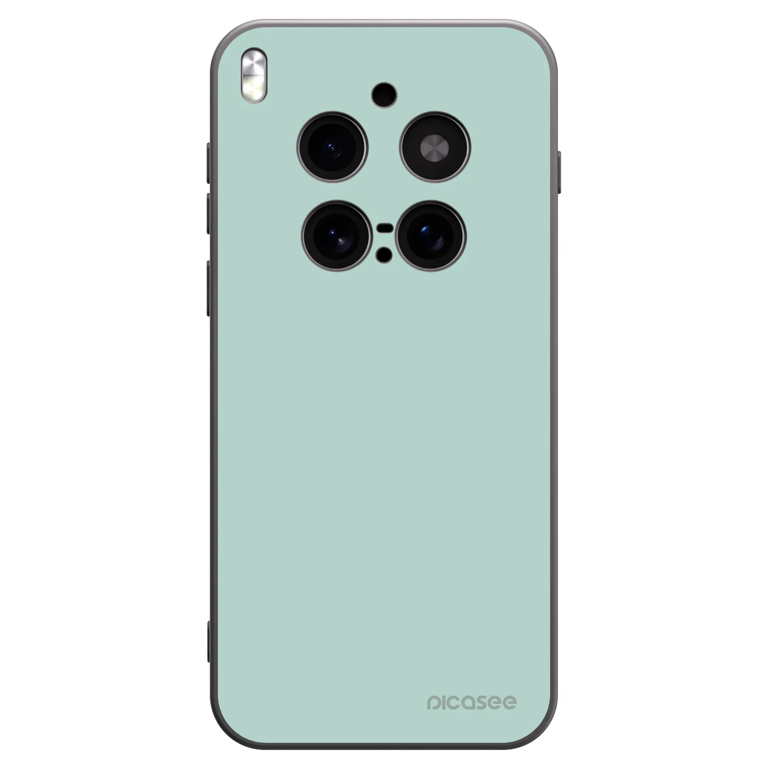Picasee silikonowe czarne etui na Vivo X300 Pro - Pastel Charm