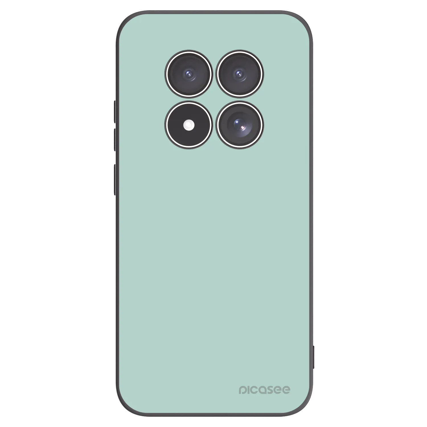 Picasee silikonowe czarne etui na Xiaomi Redmi Note 15 Pro 5G - Pastel Charm