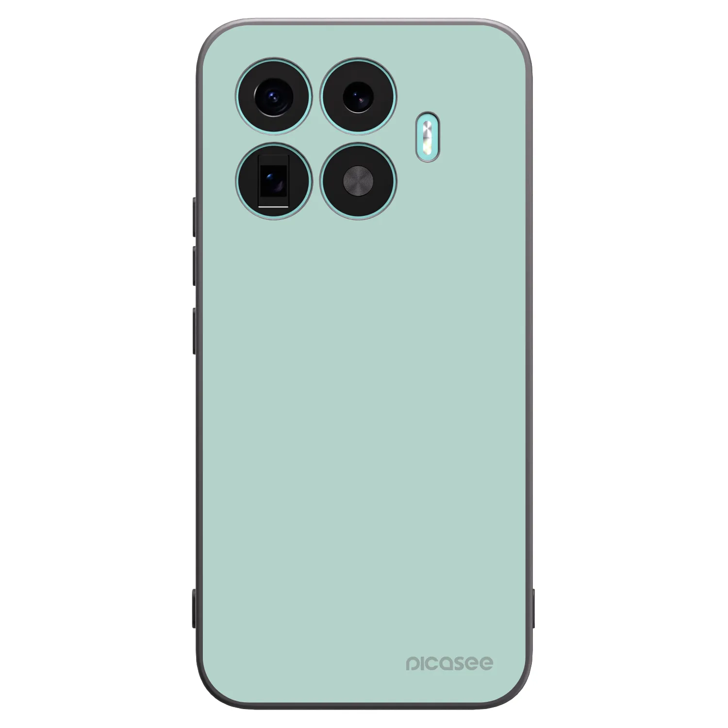 Picasee silikonowe czarne etui na Xiaomi 17T Pro - Pastel Charm