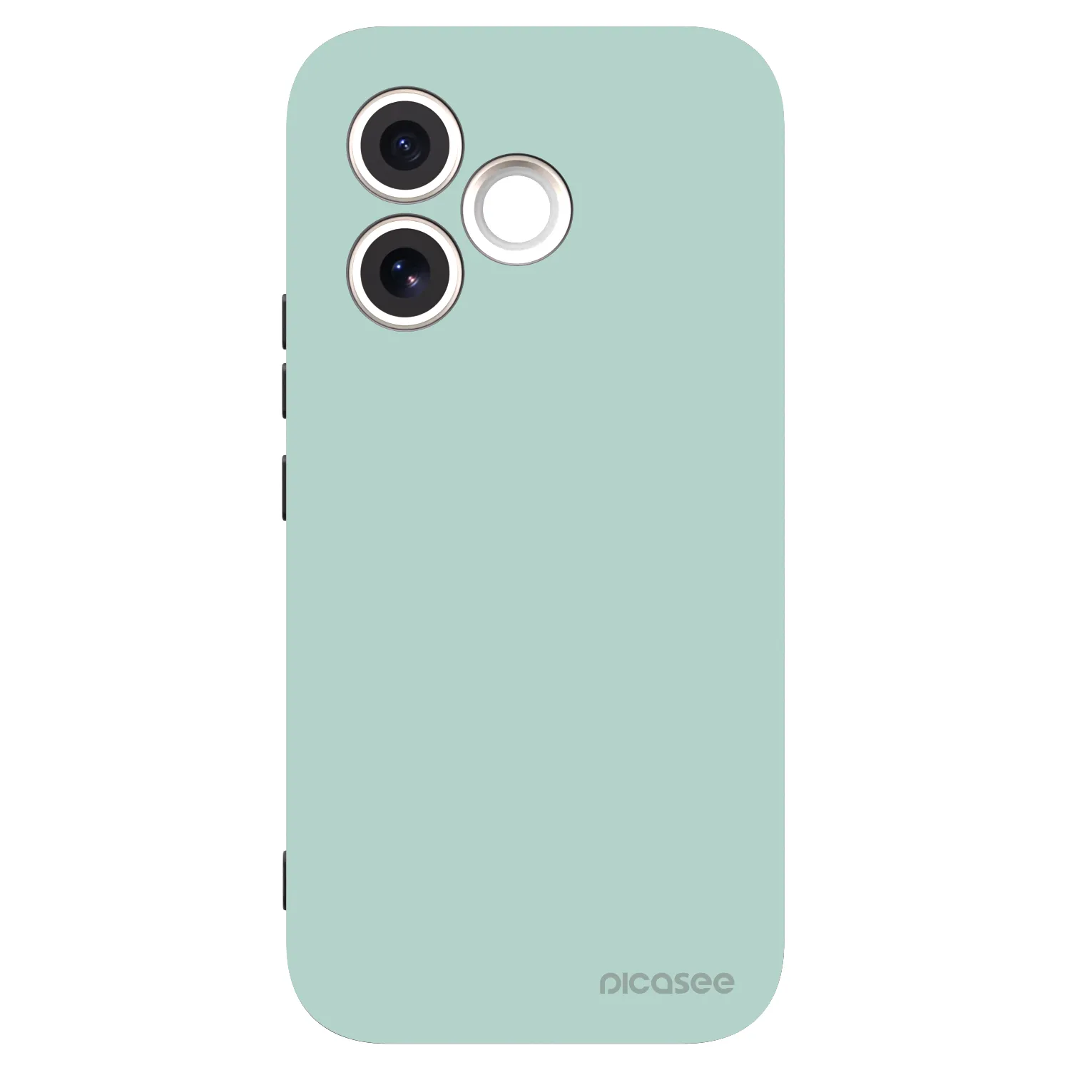 Picasee silikonowe czarne etui na Honor 600 Lite - Pastel Charm