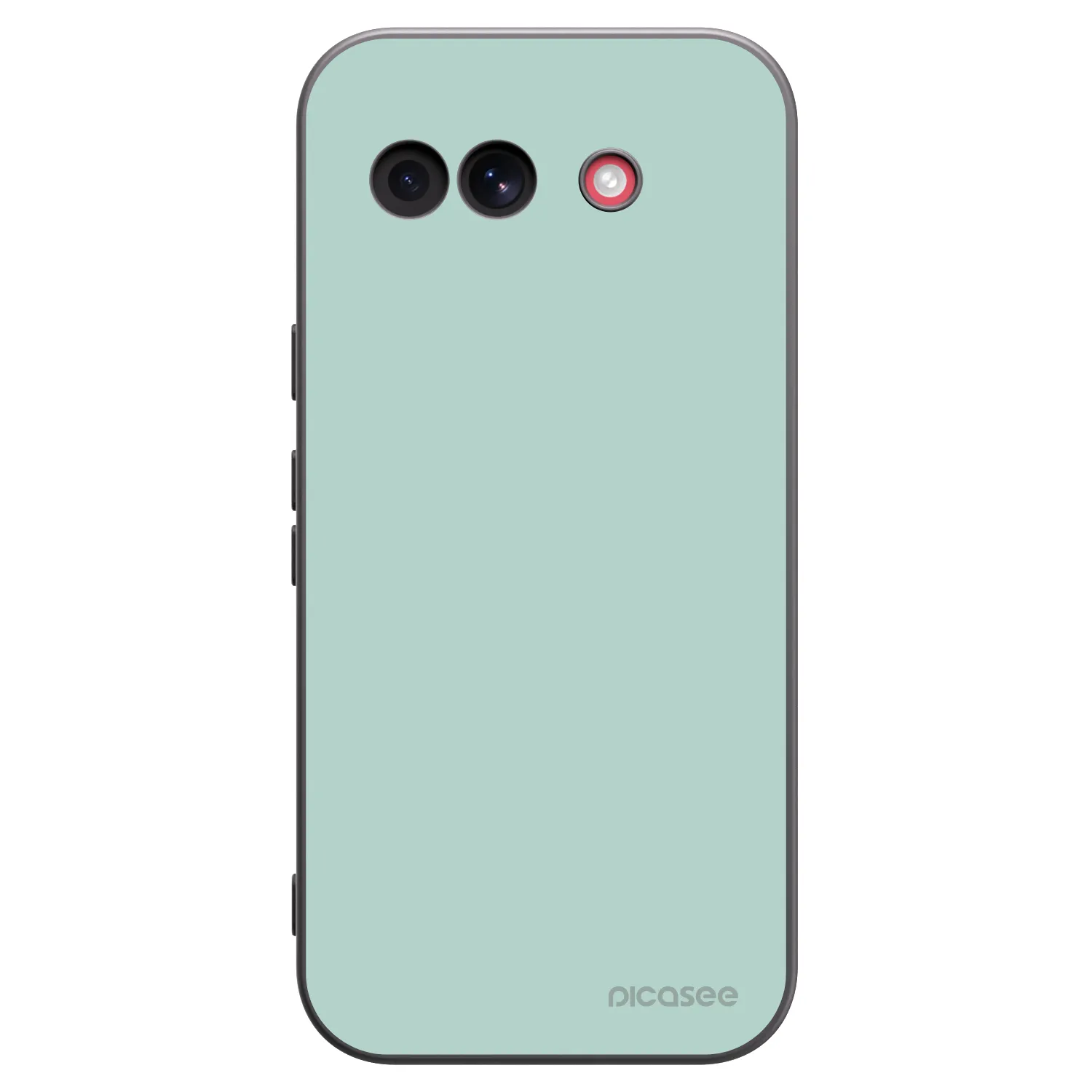 Picasee silikonowe czarne etui na Google Pixel 10a - Pastel Charm
