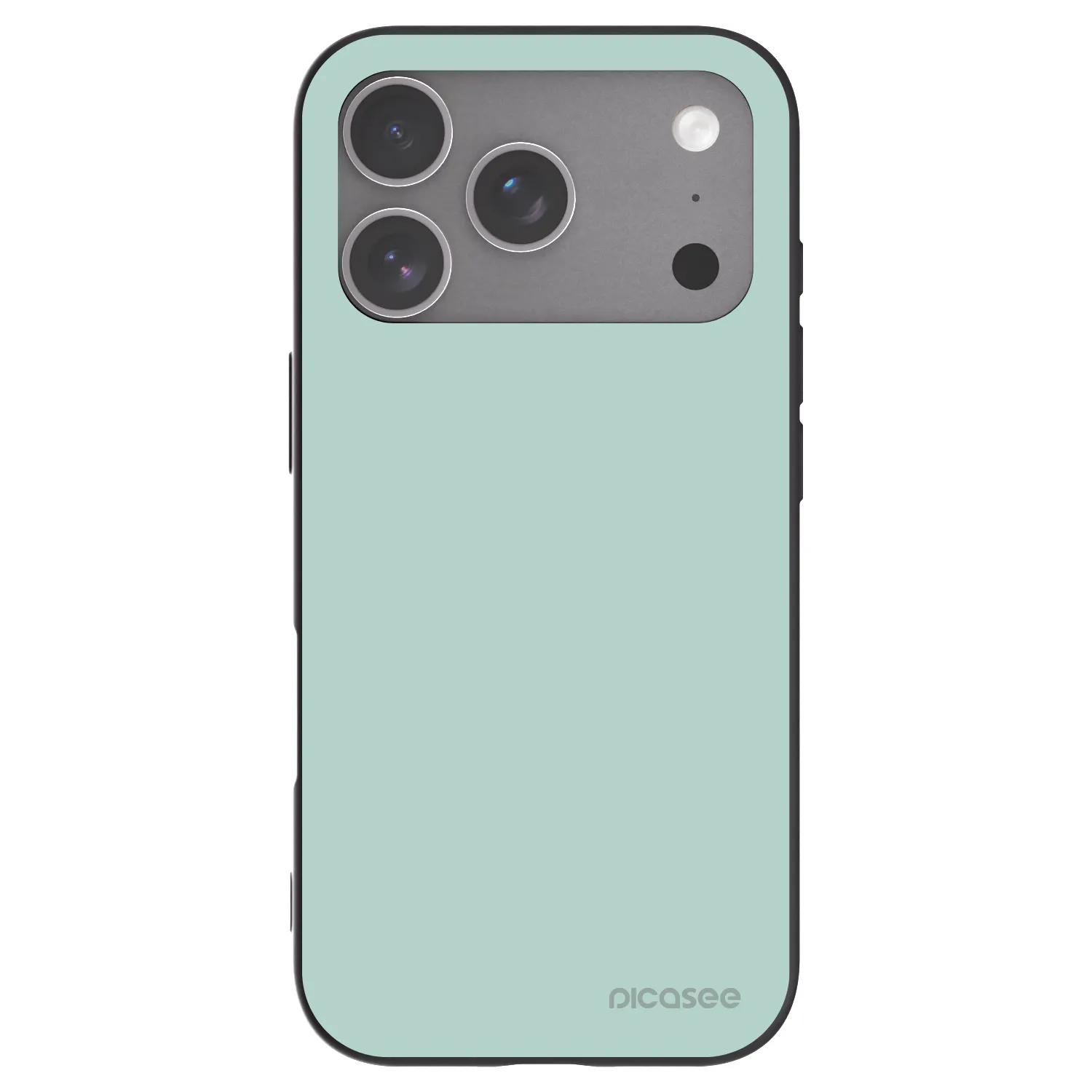 Picasee silikonowe czarne etui na Apple iPhone 18 Pro - Pastel Charm
