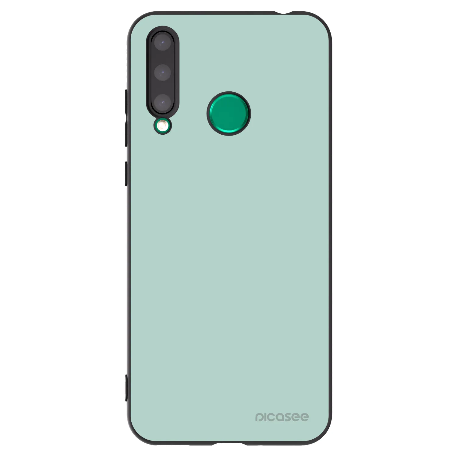 Picasee silikonowe czarne etui na Honor 20 Lite - Pastel Charm