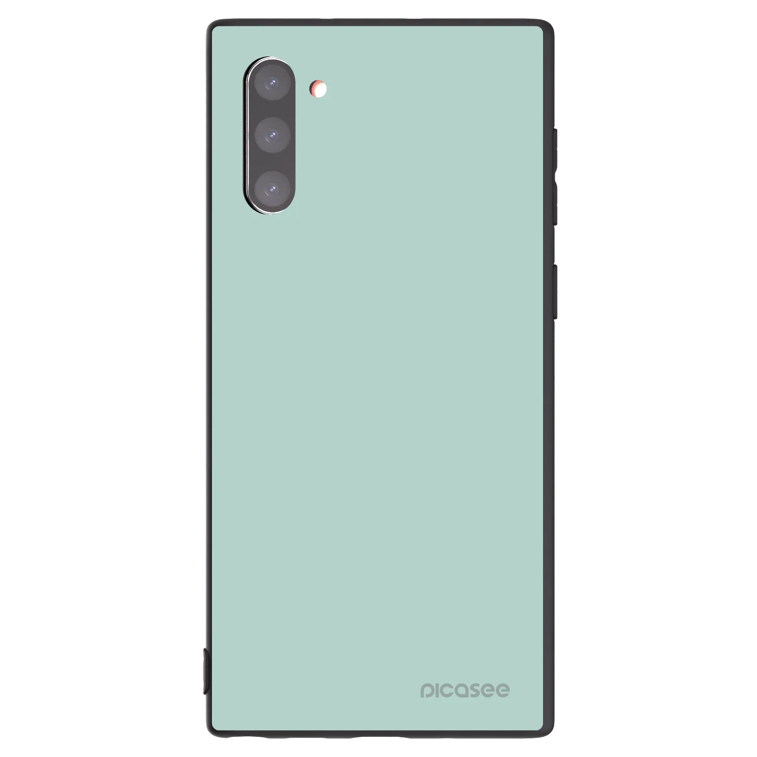 Picasee silikonowe czarne etui na Samsung Galaxy Note 10 N970F - Pastel Charm