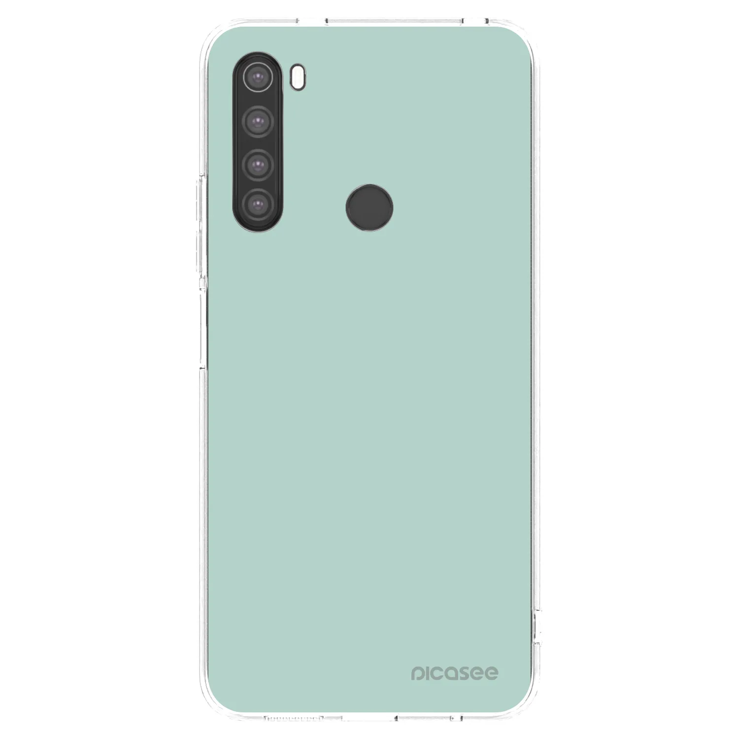 Picasee silikonowe przeźroczyste etui na Xiaomi Redmi Note 8 - Pastel Charm