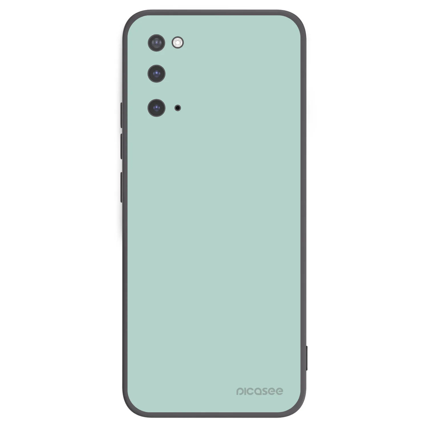 Picasee silikonowe czarne etui na Samsung Galaxy S20 G980F - Pastel Charm