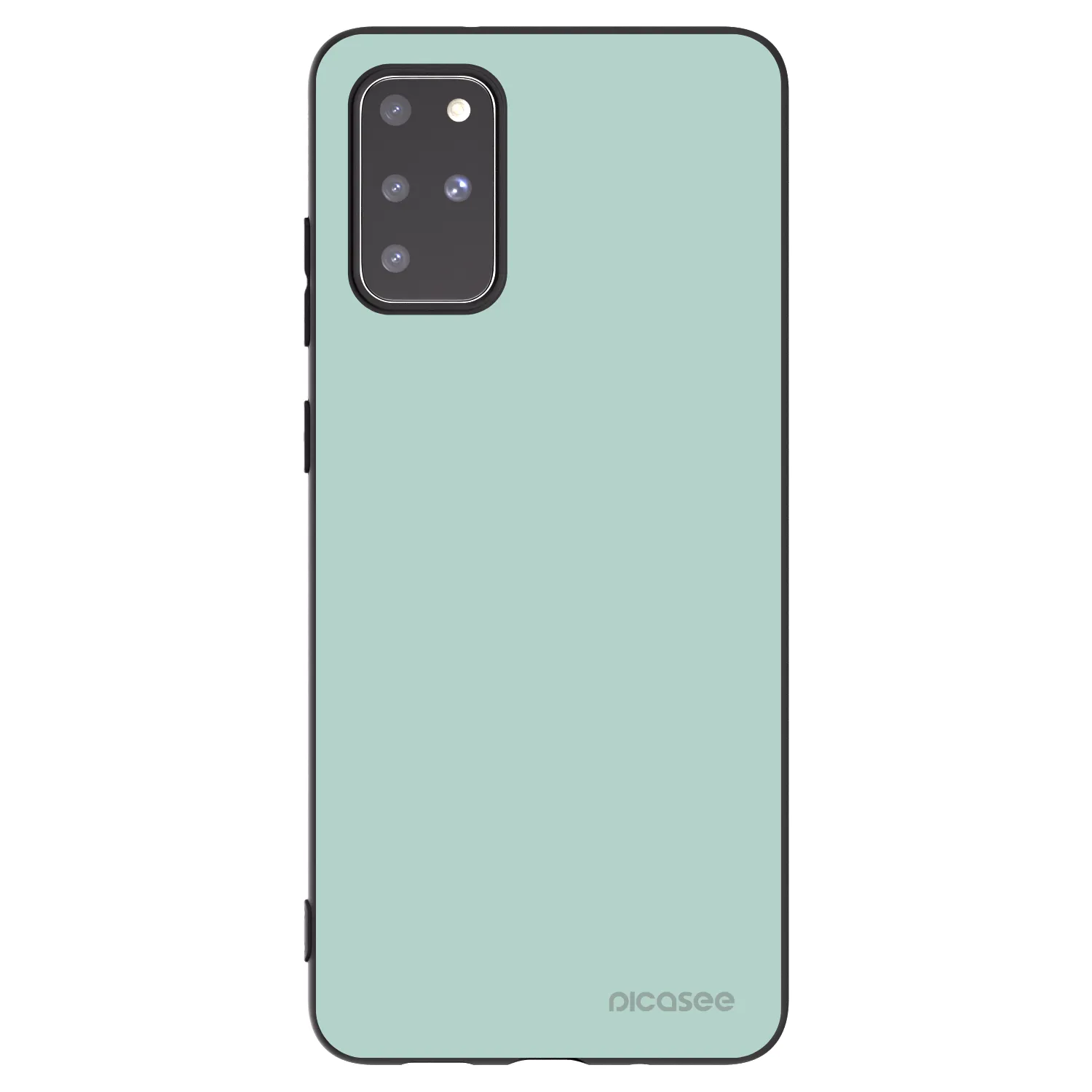 Picasee silikonowe czarne etui na Samsung Galaxy S20+ G985F - Pastel Charm
