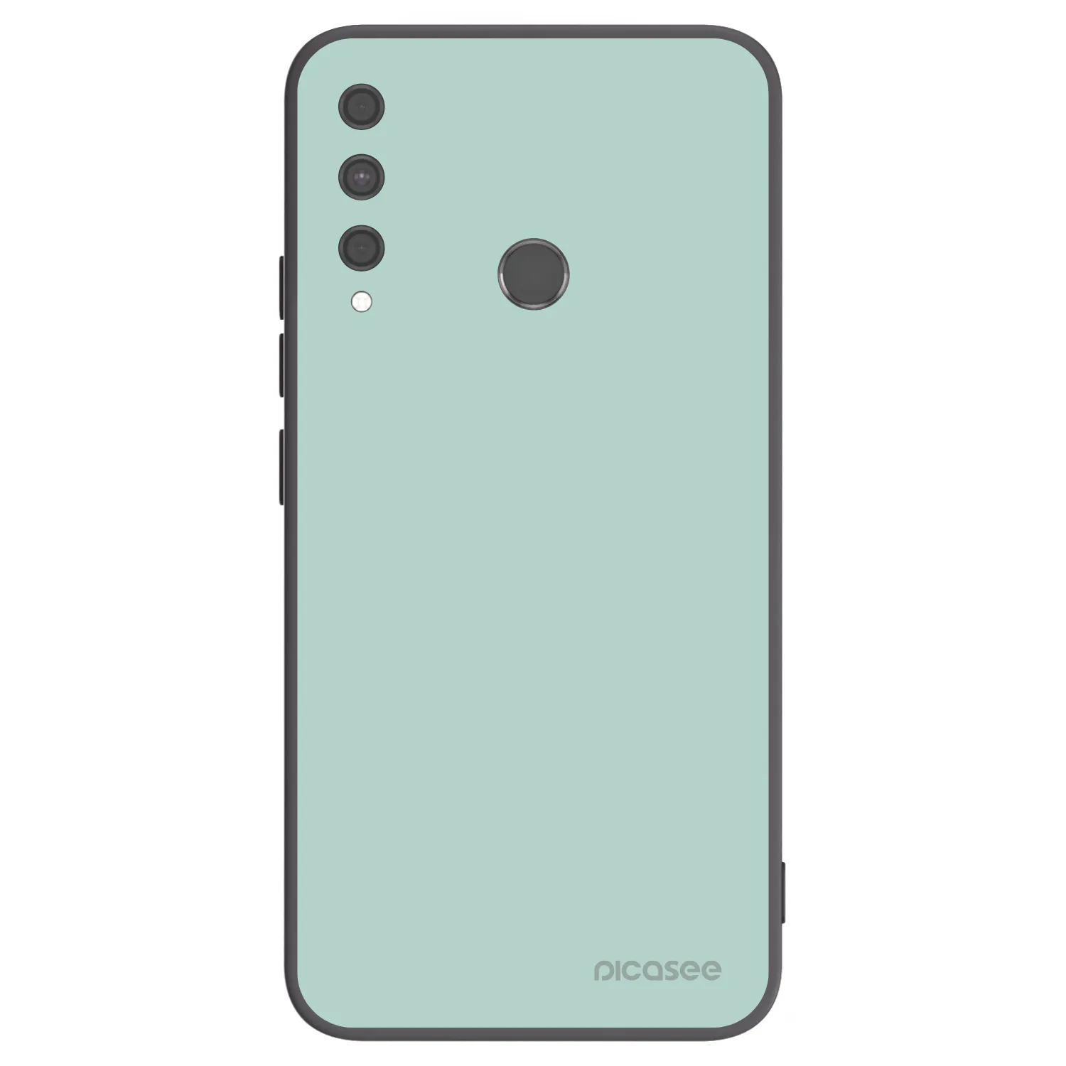 Picasee silikonowe czarne etui na Huawei P40 Lite E - Pastel Charm