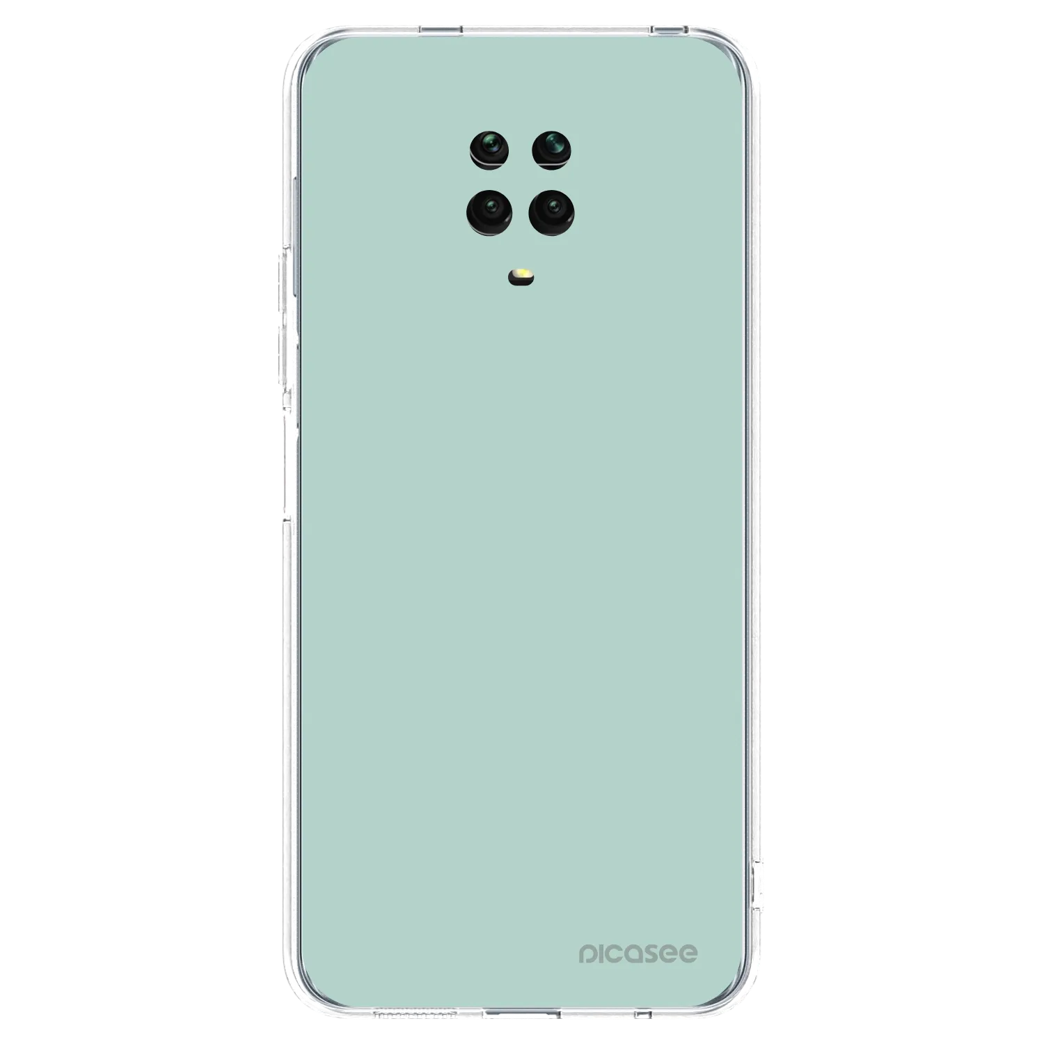 Picasee silikonowe przeźroczyste etui na Xiaomi Redmi Note 9 Pro - Pastel Charm