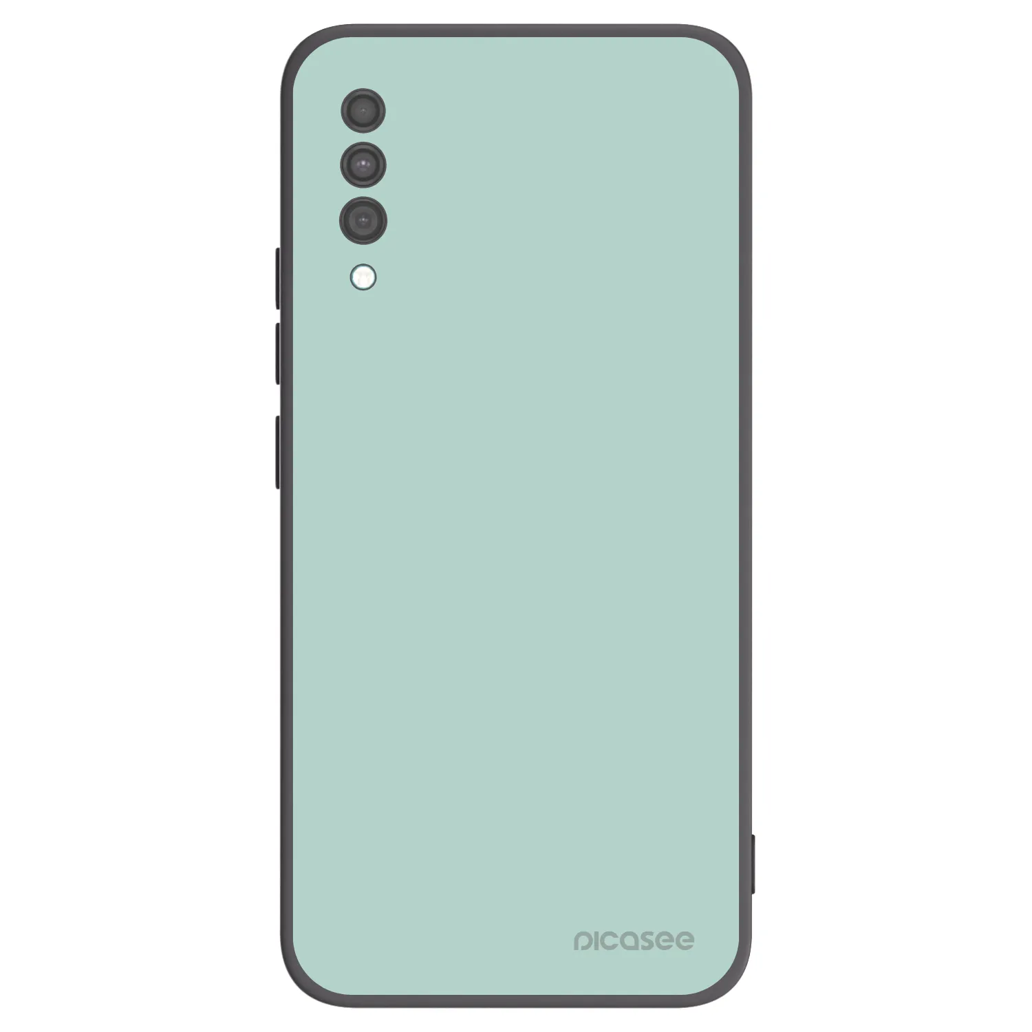 Picasee silikonowe czarne etui na Samsung Galaxy A30s A307F - Pastel Charm