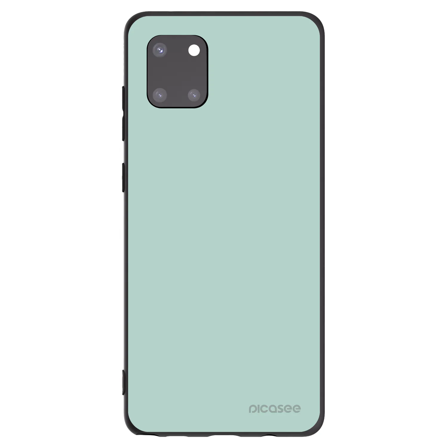 Picasee silikonowe czarne etui na Samsung Galaxy Note 10 Lite N770F - Pastel Charm