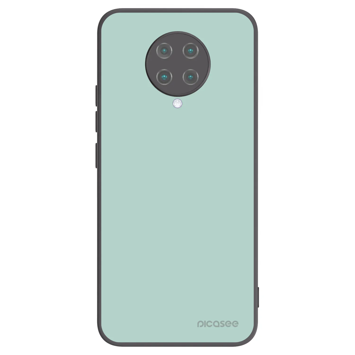 Picasee silikonowe czarne etui na Xiaomi Poco F2 Pro - Pastel Charm