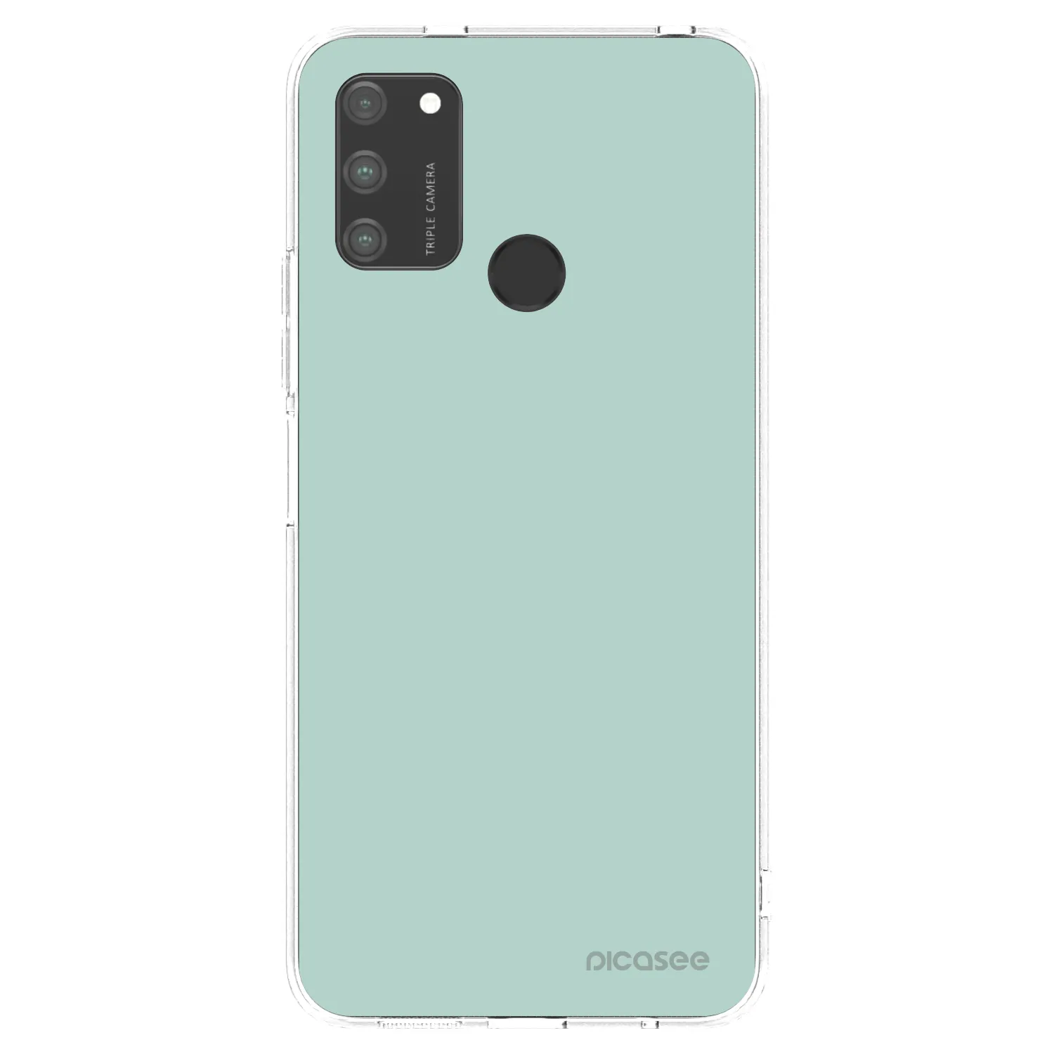 Picasee silikonowe przeźroczyste etui na Honor 9A - Pastel Charm