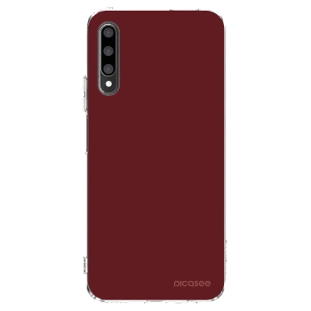 Picasee silikonowe przeźroczyste etui na Honor 9X Pro - Red Bliss